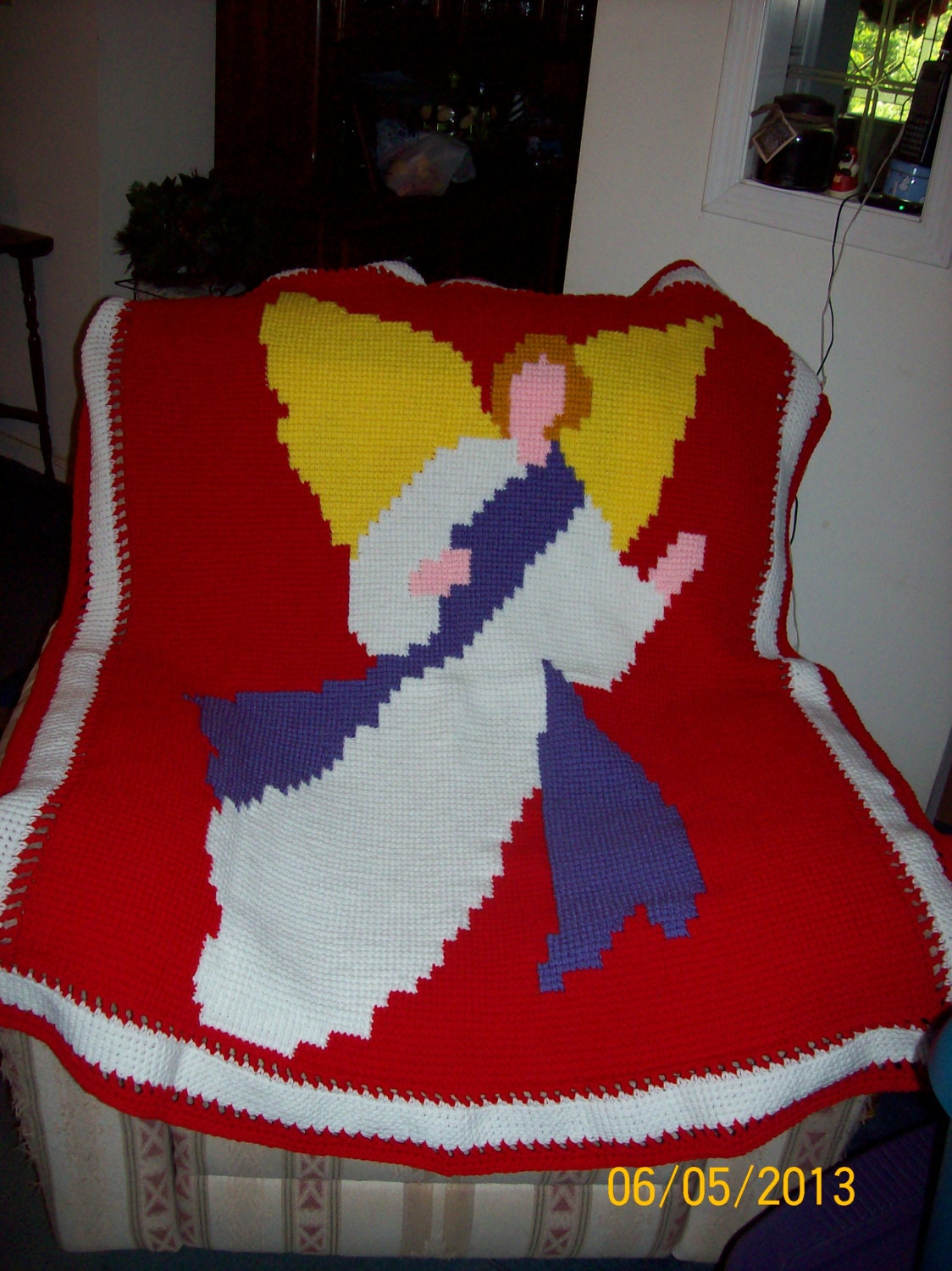 Crochet Angel Afghan