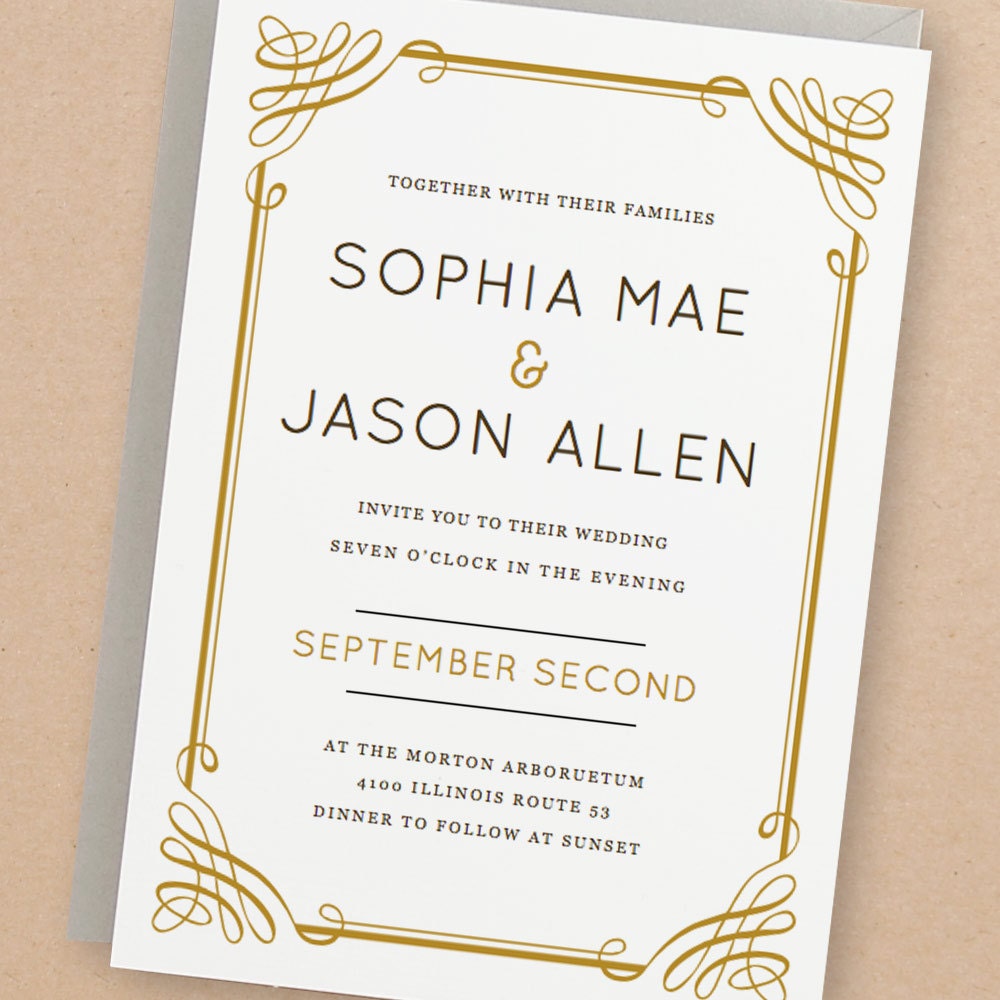 Printable Wedding Invitation Template | INSTANT DOWNLOAD ...