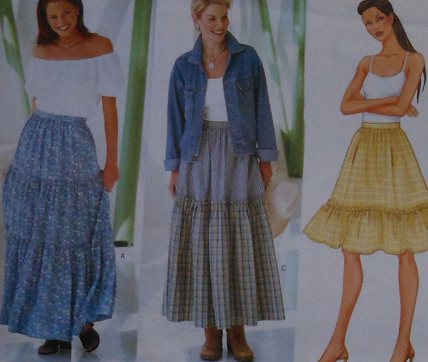 Peasant Skirt Sewing Pattern 44