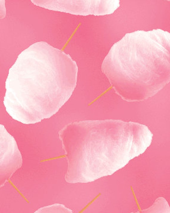 Benartex Fabrics...Delicious COTTON CANDY On Pink Fabric