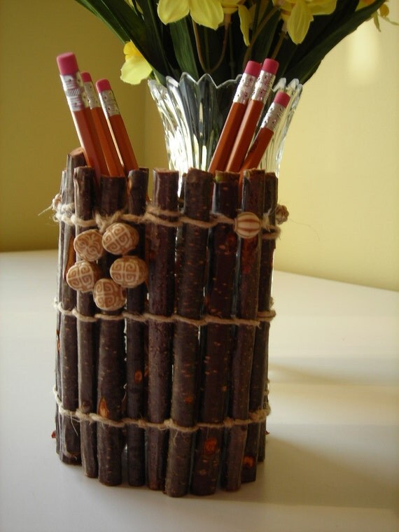 Upcycled Pencil Holder a Practical Purpose