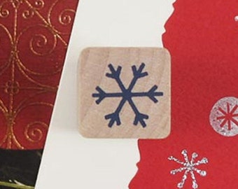 Snow Flower Stamp (0.75 x 0.75in)