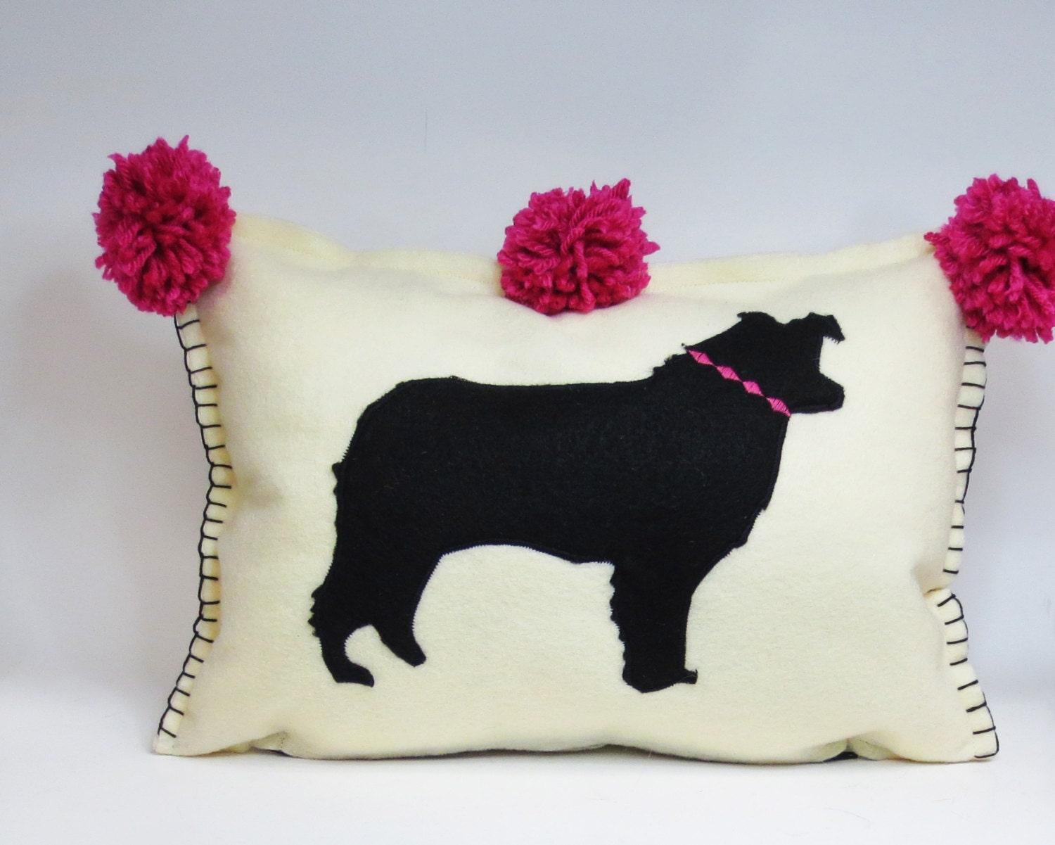 rough collie pillow