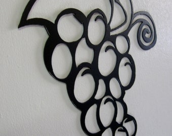 Grape Cluster Metal Wall Decoration Sign