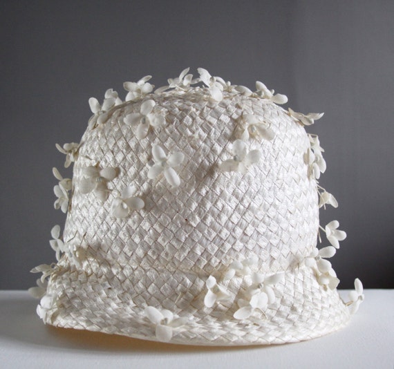 1960's spring flower cloche