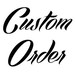 Custom Order - Pink and White Leather Wrist Cuffs