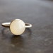 Moonstone on Sterling Silver Ring - Made to Order