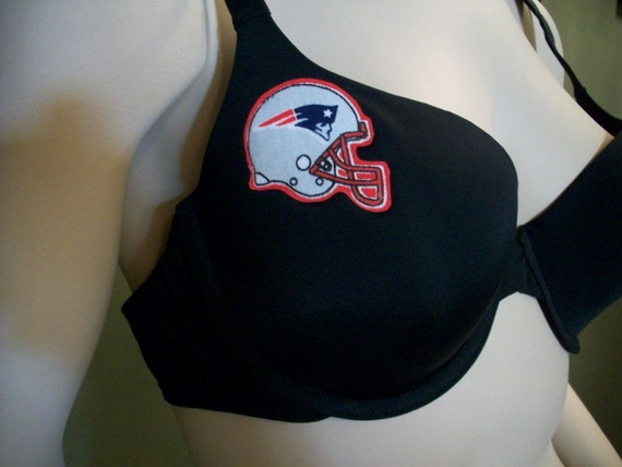 NFL Teams New England Patriots Bra by SportsIntimates on Etsy