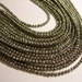 Pyrite - 4mm ( 3.5mm ) faceted round beads -1 full strand - 114 beads - A quality