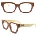 MJX1304 handmade bamboo eyeglasses glasses eyewear with wood box Free shipping