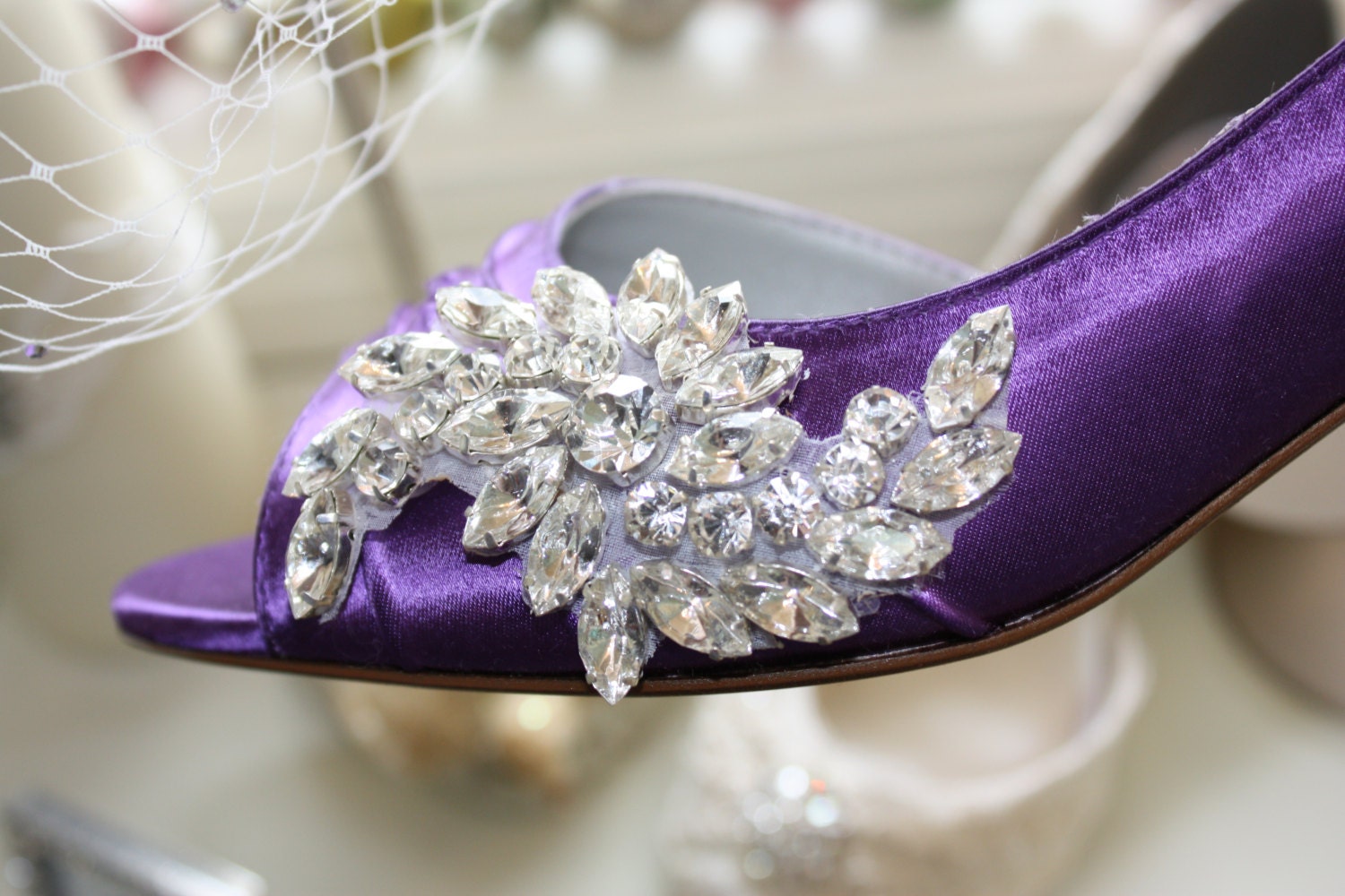 Popular items for swarovski shoes on Etsy