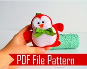 Penguin Sewing pattern - PDF ePATTERN Christmas Ornament Instant Download A509 Il_170x135