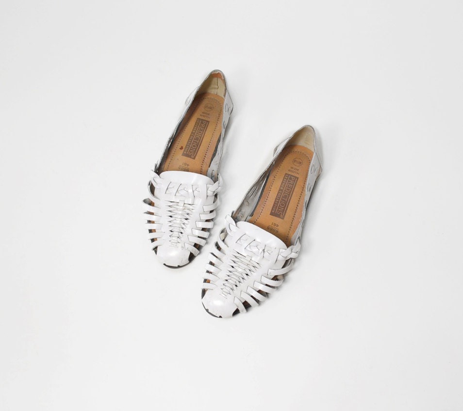 mens white huarache sandals