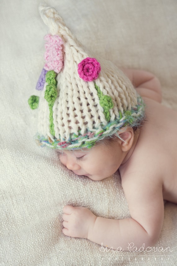 Baby Girl flower Hat Newborn Girl flower hat Photo Prop