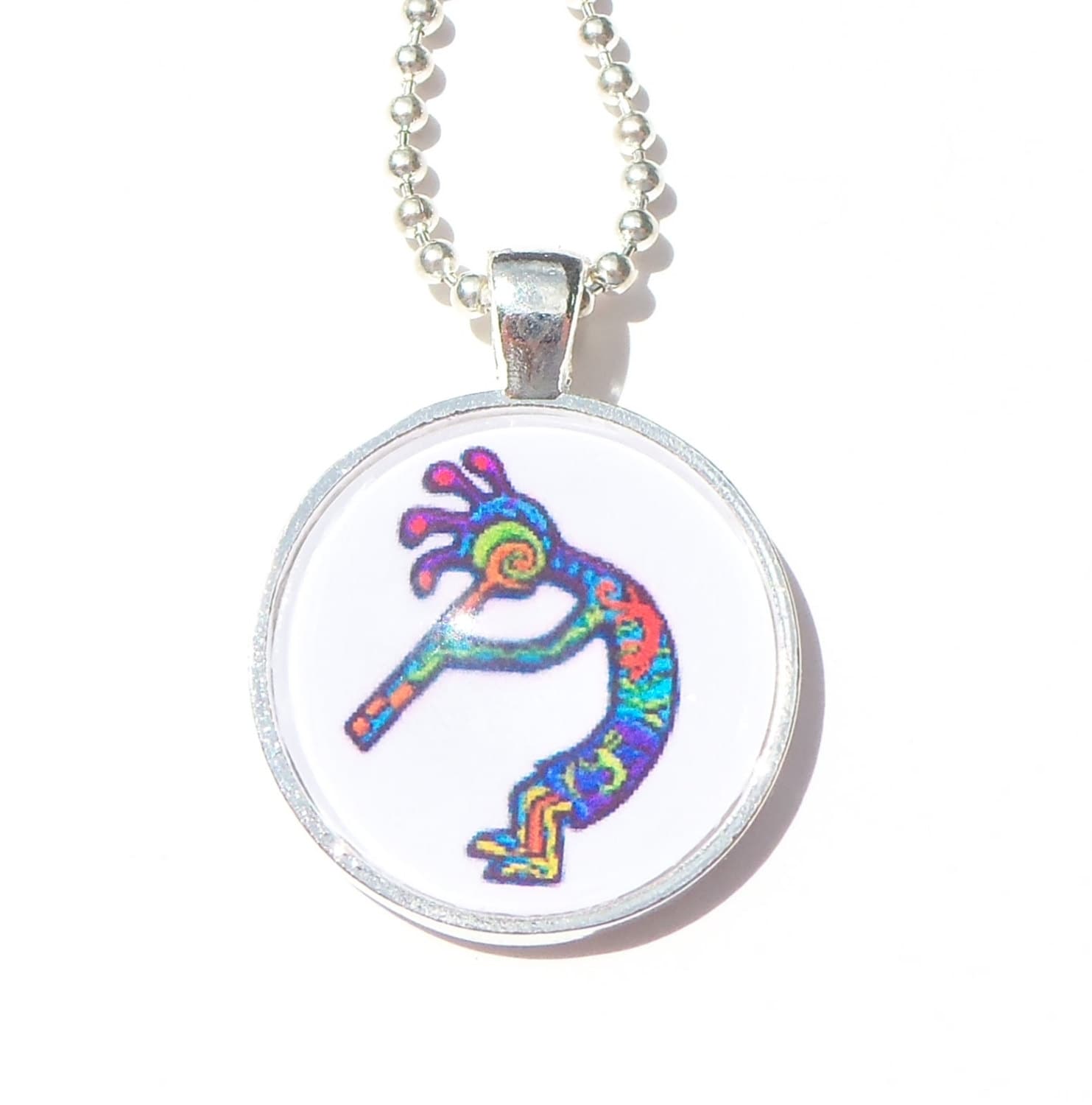 Kokopelli Pendant Kokopelli Jewelry Spiritual Jewelry