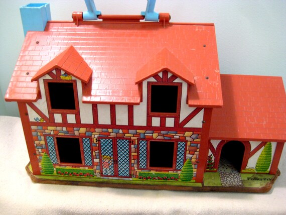 vintage little people house