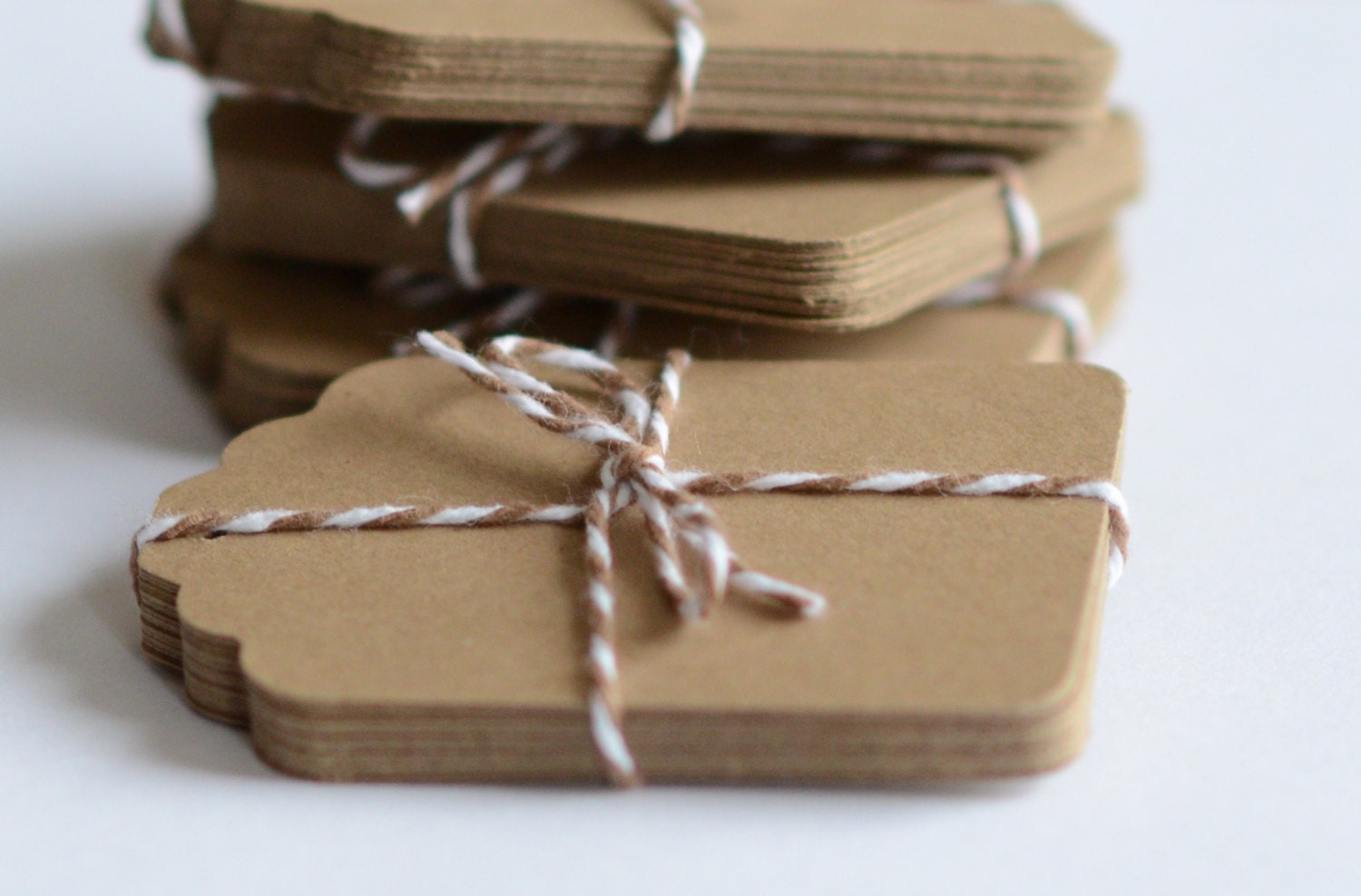 Large Kraft Paper Tags Die Cut Tag Paper Crafting Gift