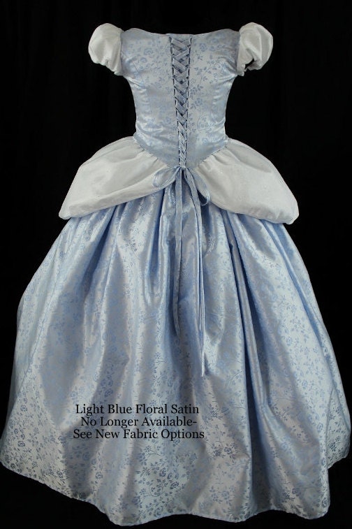 Adult Cinderella Costume Custom Made MORE NEW FABRICS