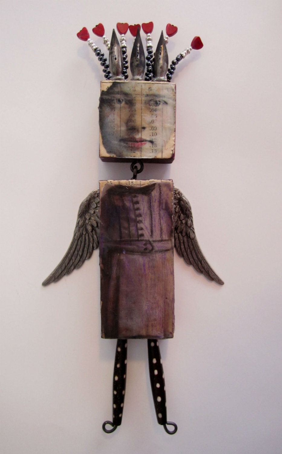 mixed media dolls