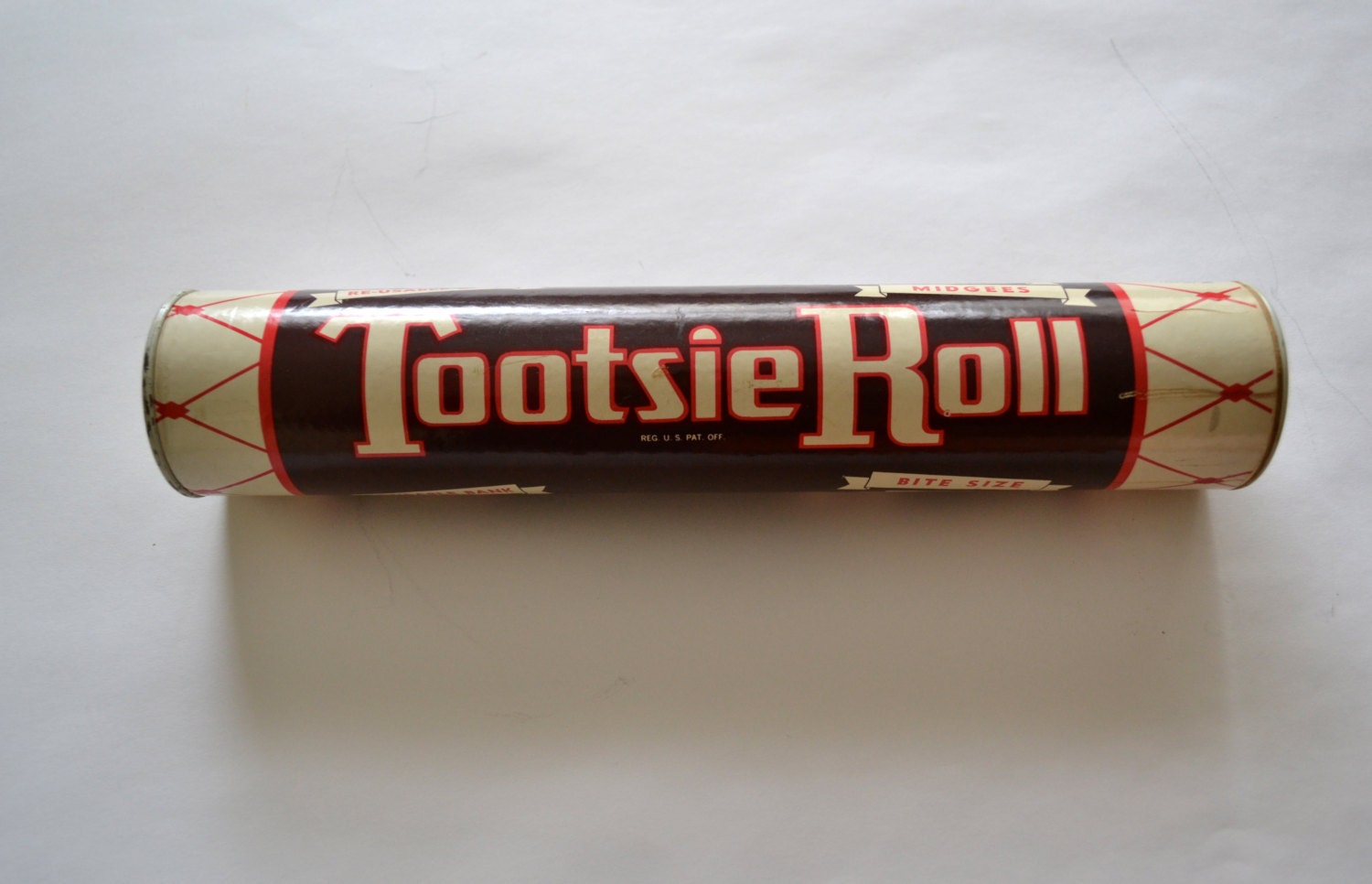 Vintage Tootsie Roll Novelty Bank