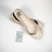 Two Tones Fabulous Snake Pattern Handmade Ballet Flats