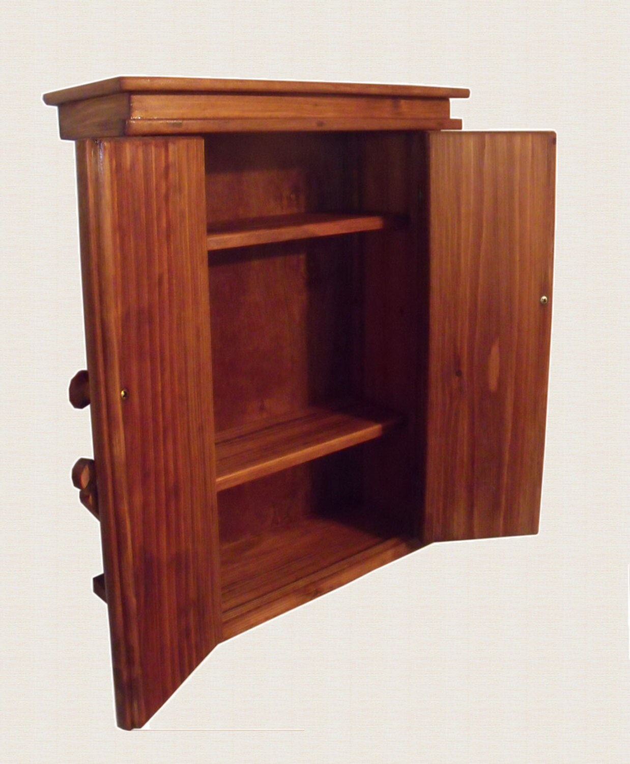 Handcrafted Rustic Wood 2 Door Wall by maderaproductions