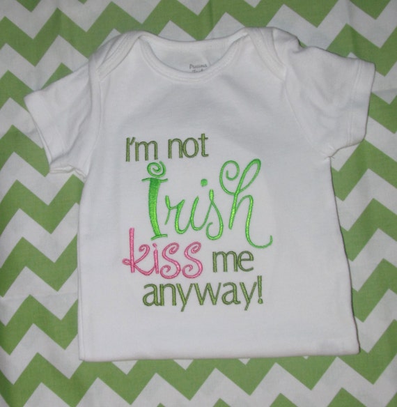 Download St Patrick's Day Shirt I'm not Irish Kiss me by ...