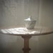 Vintage Sugar Bowl // Soft Blue