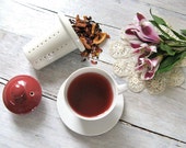Mulled Wine Fruit Blend Herbal Tea â€¢ Caffeine-Free Loose Leaf Tea â€¢ Festive Fruity Winter Flavor