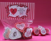 Princess Couture Valentine Party Favor Bag Toppers and Kisses Candy Labels Il_170x135