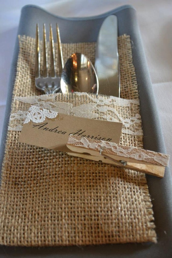 items-similar-to-lace-place-card-holders-rustic-placecard-holders