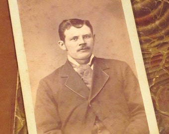 Antique CDV Gentleman from the 1870's