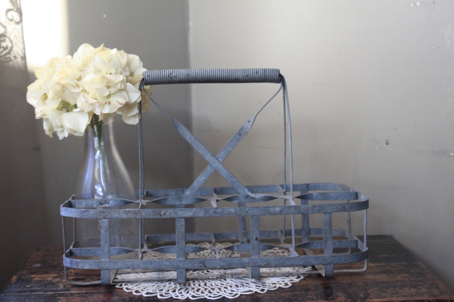 Antique Milk Bottle Carrier/Holder