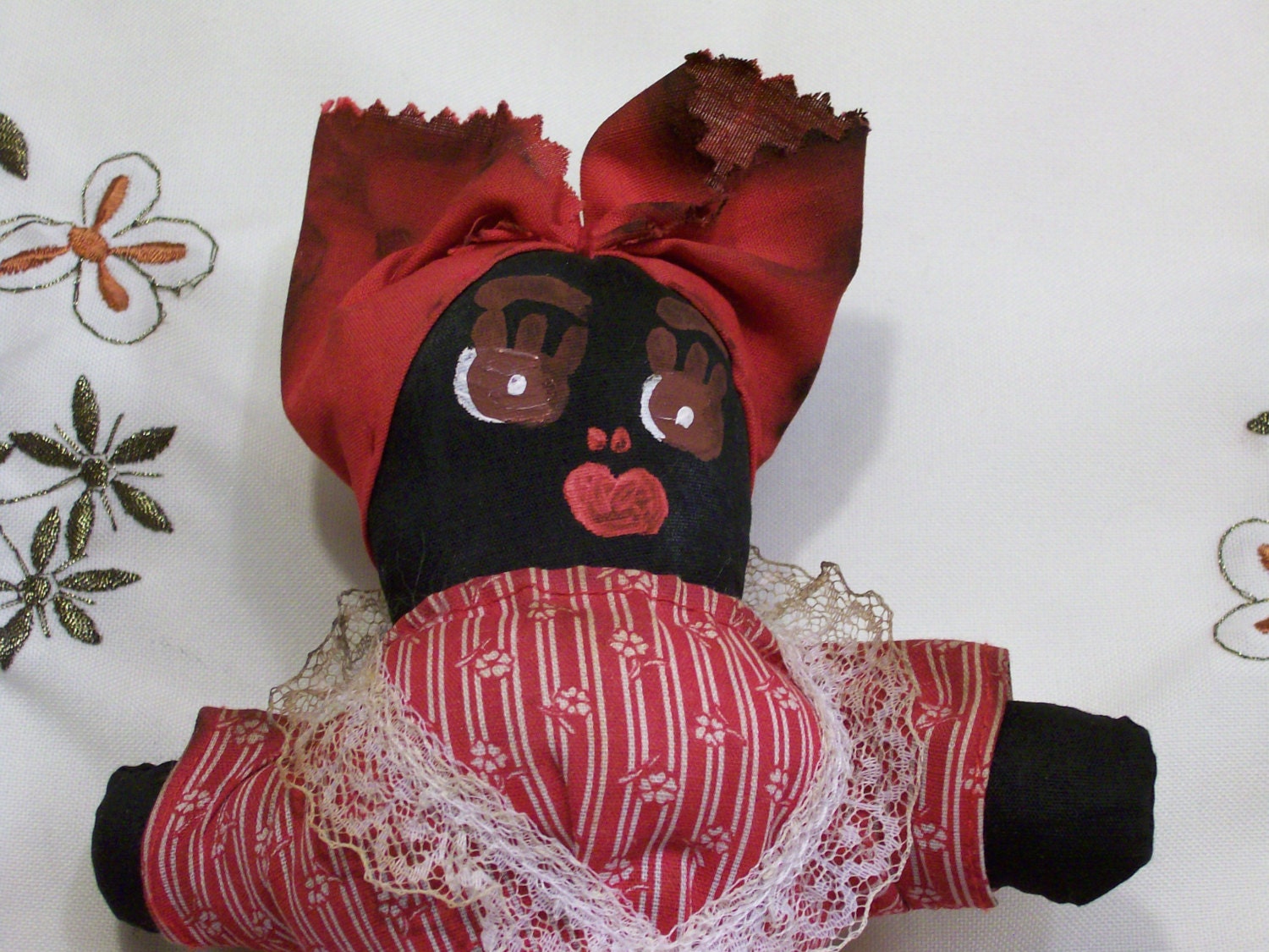 Black Americana Toaster Cover Aunt Jemima Doll to cover Small