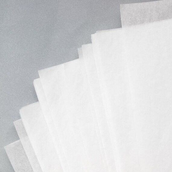 10 Premium Pure White Tissue Paper for Gift Bags 20x30
