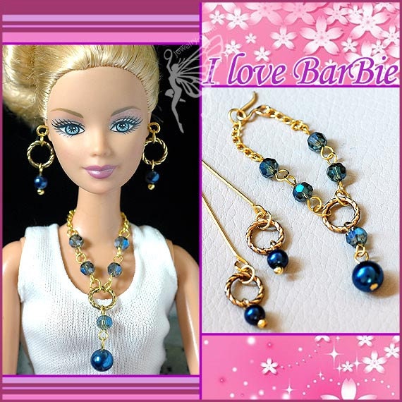 etsy barbie necklace