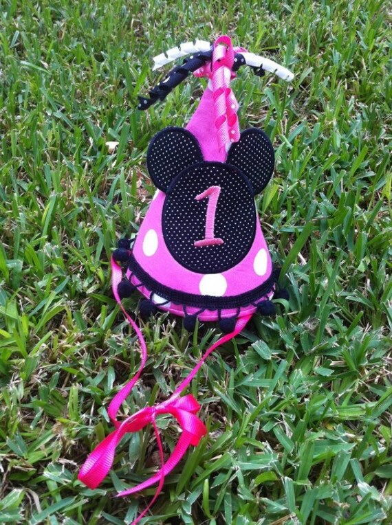 Items similar to In The Hoop 3D Mouse Head Party Hat 6x10 8x12 on Etsy