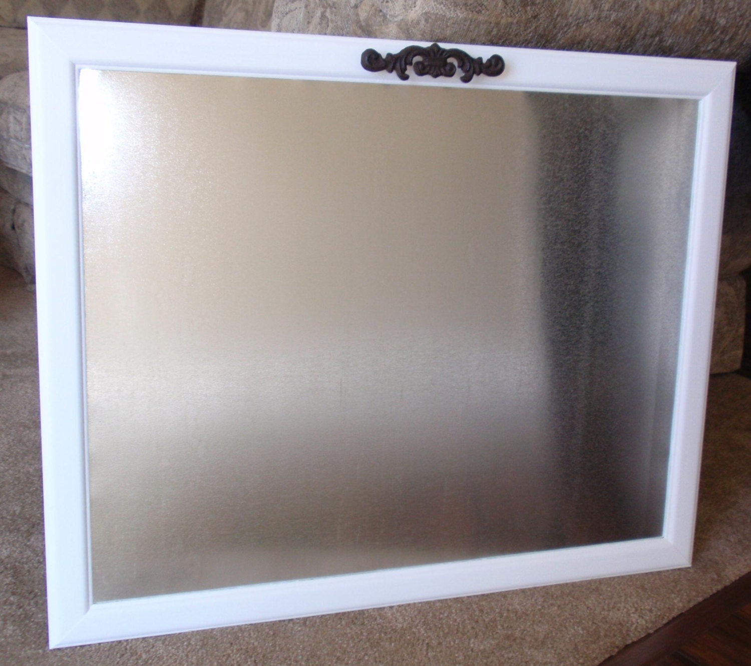 Extra Large White Framed Bulletin Board