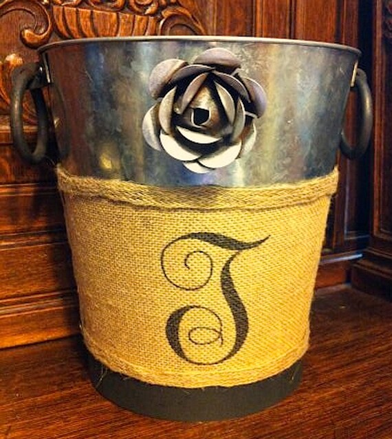 Personalized champagne bucket