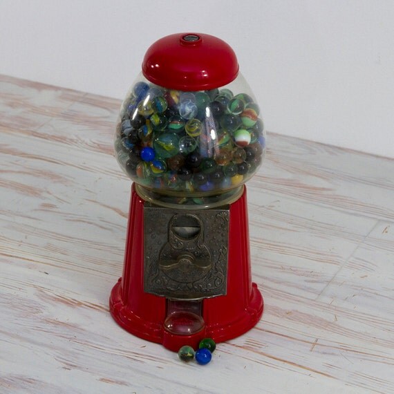 Vintage Carousel Gumball Machine by VintageToyland on Etsy