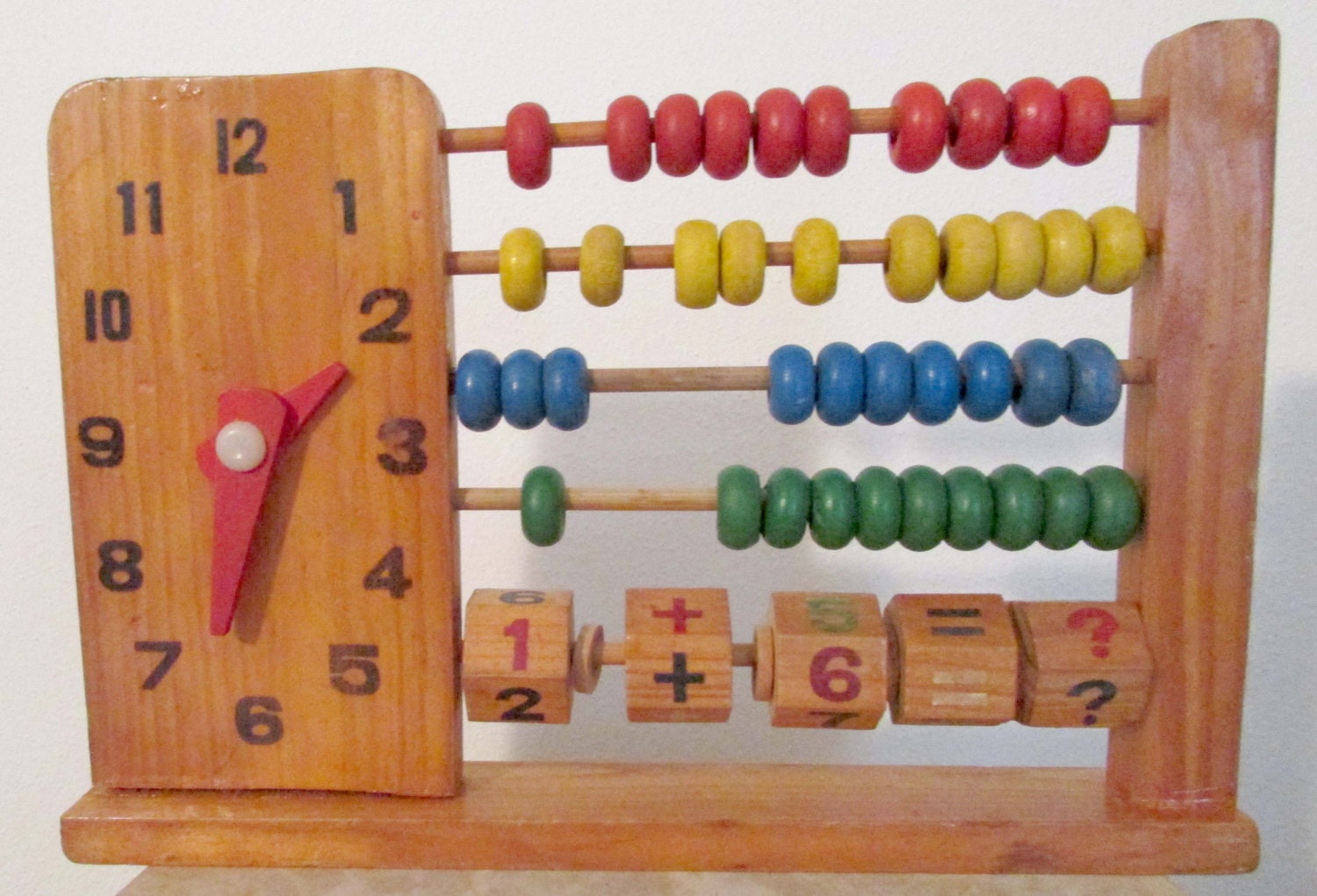 playskool childrens wooden abacus