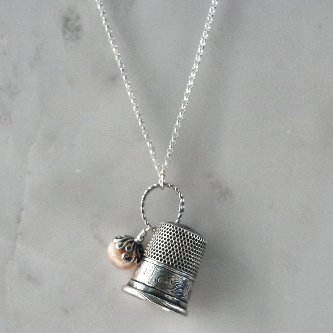 Thimble and Acorn Thimble and Acorn Hidden Kisses Necklace