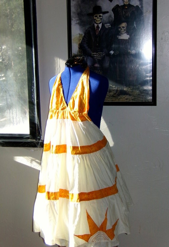 Items similar to Here comes the Sun Spinners Dress size small on Etsy