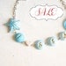 Starfish bracelet. Word bracelet, I love sea.