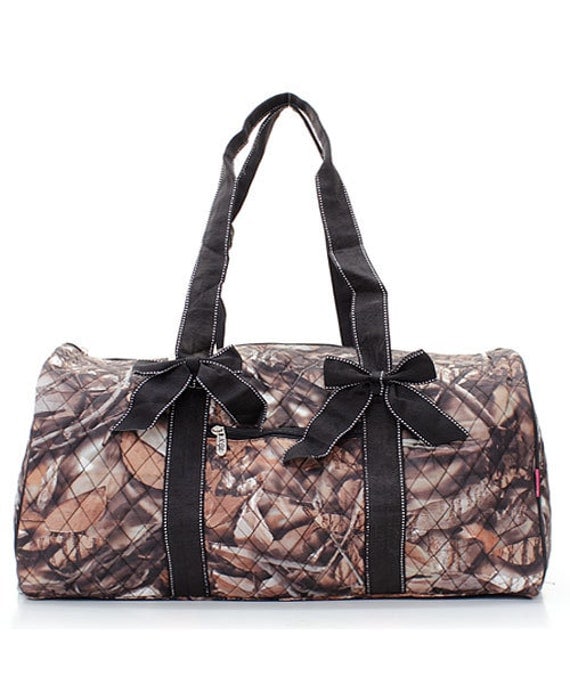PERSONALIZED Camo Duffle Bag Camoflauge Duffle Bag