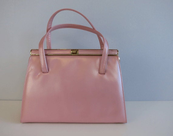 pink vintage bag