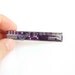 Geeky purple Tie bar - Purple circuit board - recycled computer