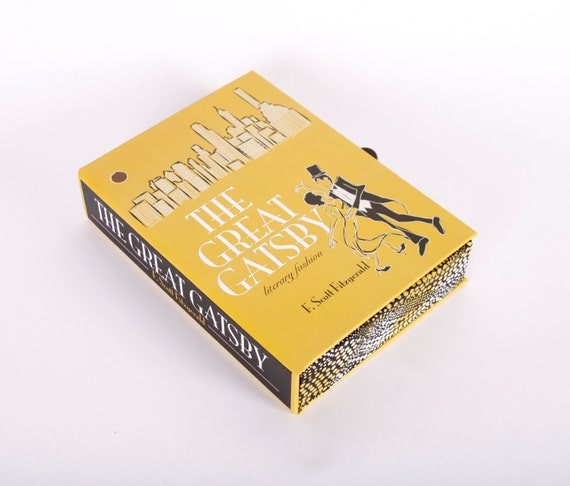 The Great Gatsby Book Clutch