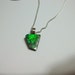 Canadian Ammolite Pendant with 1mm 20'' Spiga Sterling Silver Chain