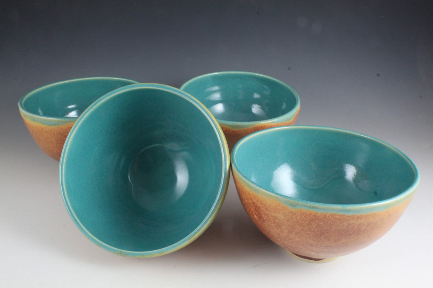 ceramic cereal bowls set of 4 bowls lightweight tan and